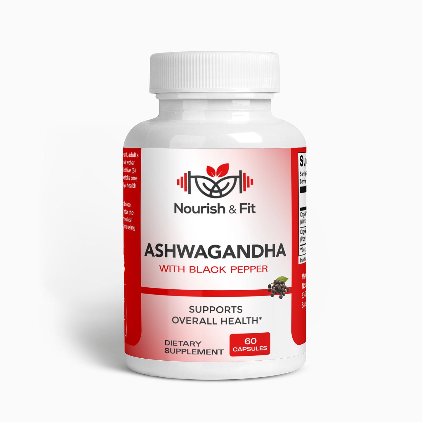 Ashwagandha with Organic Black Pepper