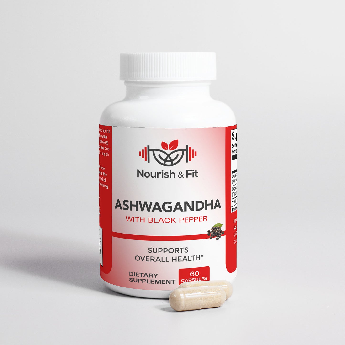 Ashwagandha with Organic Black Pepper