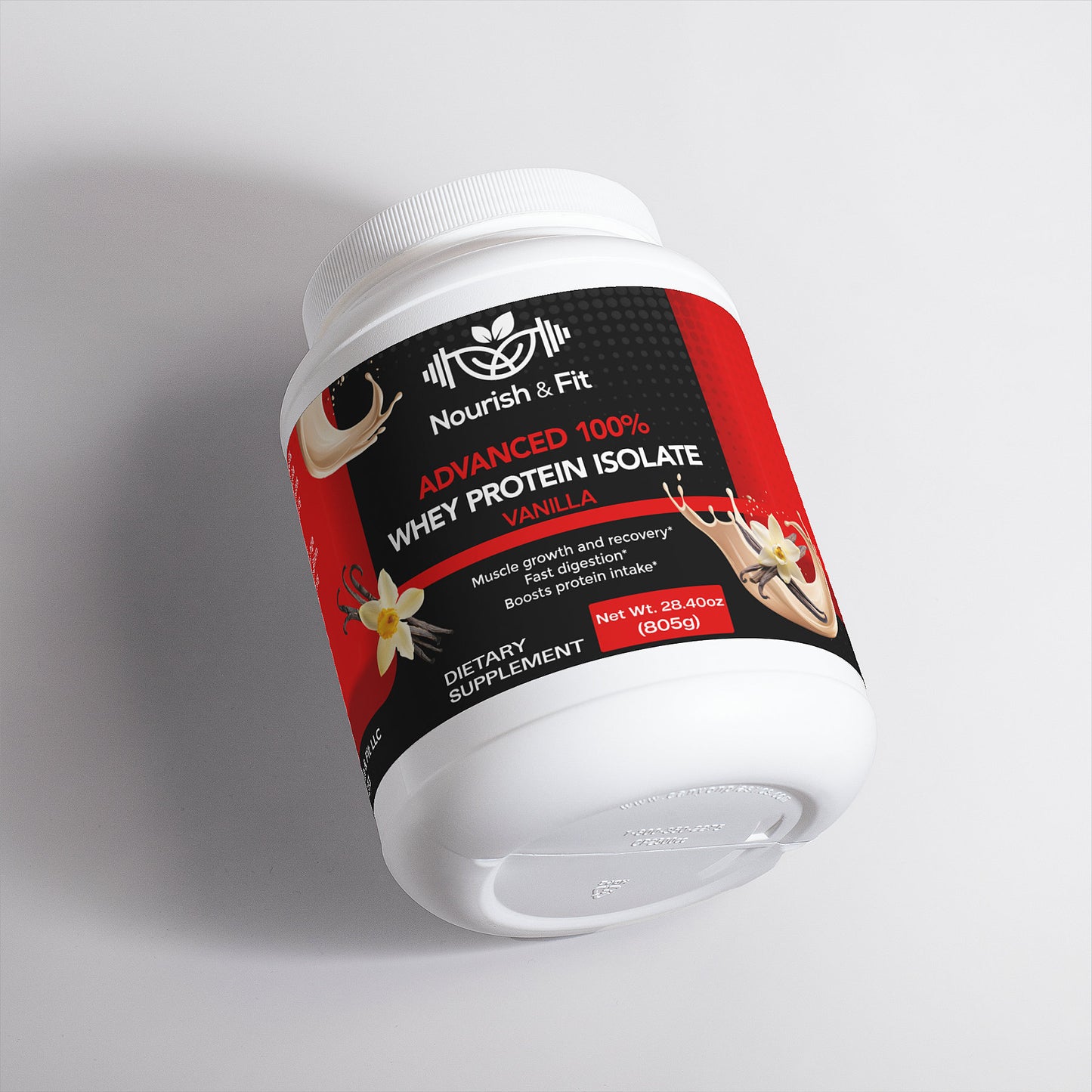 Advanced 100% Whey Protein Isolate (Vanilla)