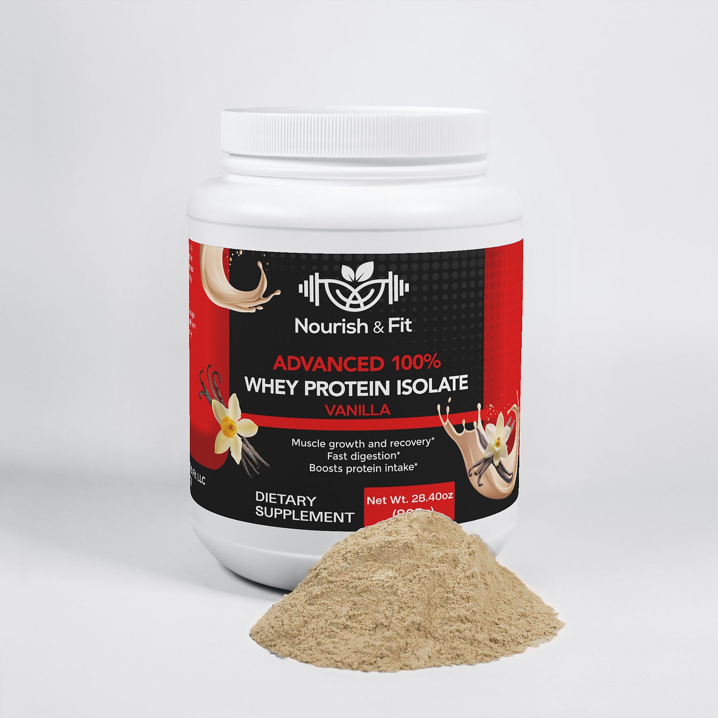 Advanced 100% Whey Protein Isolate (Vanilla)